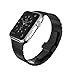 Price comparison product image Spritech(TM) Elegance Watchband Replacement,Stainless Steel Butterfly Closure Bracelet Strap iWatch Accessory Replacement For 38mm Apple Watch Black