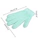 niceEshop(TM) Thermoplastic Gel Lining Botanical Oils SPA Moisturizing Gloves And Socks (Green)