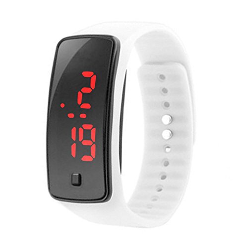Preisvergleich Produktbild Riklos Kinder LED Uhr Digitaluhr Silikon Sport Casual Armbanduhr Uhren