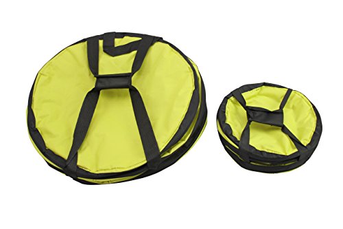 1PLUS Pop Up Sack, Spielzeugsack, Gartensack, Wäschesack 85 und 15 Liter, in verschiedenen Farben (Grün) - 5