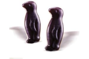 Pinguini Liquirizia Gelco kg 1 - Caramelle bicolori gommose alla liquirizia morbida