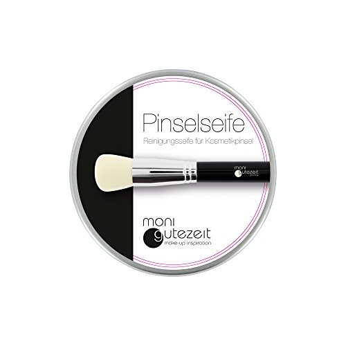 Reinigungsseife für Kosmetikpinsel und Beauty Blender / Pinselseife, in Metalldose, 40 gr., vegan - 2