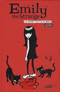 jaquette livre Emily the Strange - BD, Tome 2 : La mort lui va si bien