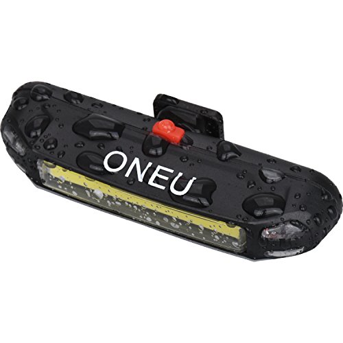 ONEU Fahrradbeleuchtung, Frontlicht, 100 Lm Wiederaufladbare LED Wasserdicht Sport Fahrradlicht 3-Modus - 6