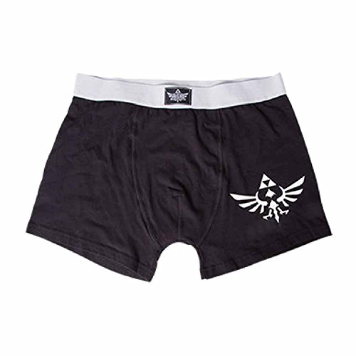 Preisvergleich Produktbild Nintendo Boxershorts -XL- Zelda Logo, schwarz