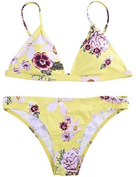 iBaste 2017 Nuovi Spaccate da Bikini con Set di Bikini Floreali