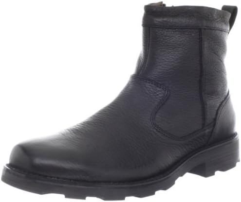 Florsheim Men's Trektion Plain Toe Zip Winter Boot, Black, 9 M US