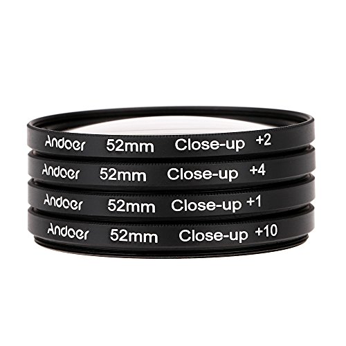 Andoer 52mm Macro Close-Up filtre un ensemble de 1 2 4 10 avec tui poche pour Nikon Canon Sony DSLR reviews Andoer 52mm Macro Close-Up filtre un ensemble de 1 2 4 10 avec tui poche pour Nikon Canon Sony DSLR