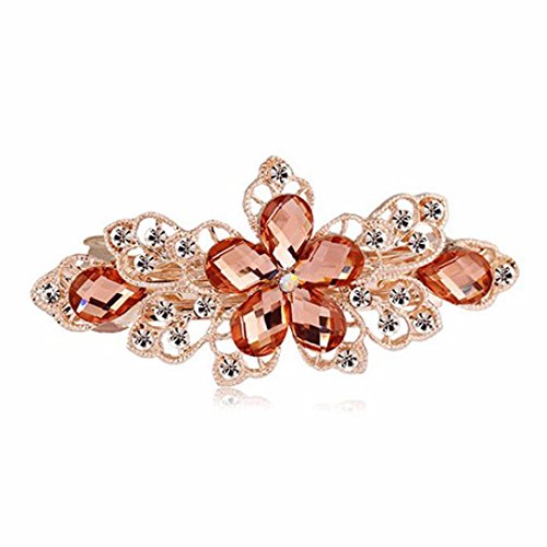 OverDose Flower Rhinestone Hair Pins Hairpins Clip Hairpin Hair Accessories