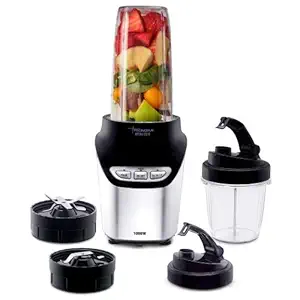 TECNORA Power Blender, 1000W (Black), 2 Jar