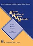 Image de Manuale modulare di metodi matematici. Modulo 1: Calcol