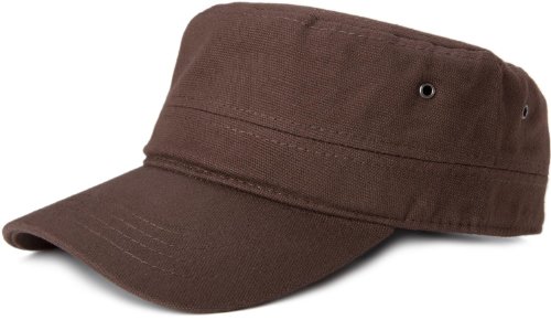 styleBREAKER Cap im Military-Stil aus robustem Baumwollcanvas, verstellbar, Unisex 04023020