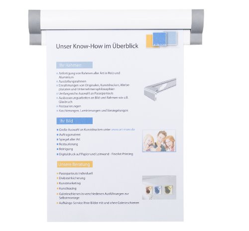 Klemmschiene 50cm in Weiß - 3