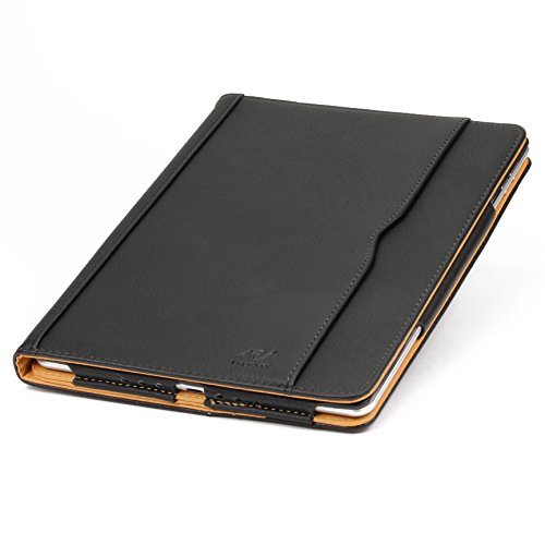 Original Urcover® Tasche Smart Cover iPad Air 2 ( 2014/2015 Version – 6.Generation) Schutz Hülle Case [Sleep / Wake Funktion] und inkl Displayschutzfolie & Zubehör | Schwarz - 3