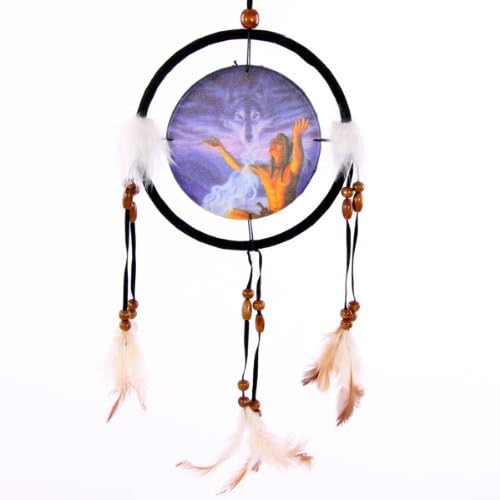 Dreamcatcher Print Wolf Spirit, Small