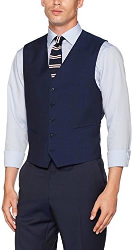 CARL GROSS Men's CG Stan Waistcoat, Blau (Blau 63), 46