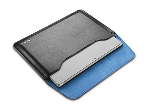 Maroo Leder Sleeve für Microsoft Surface Pro 3 / Pro 4 / Pro (2017) – von Microsoft zertifizierte Schutzhülle [Echtleder | Stylus Halter] – MR-MS3306 - 6