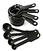 DREAMHUB (TM) Branded ABS Quality Baking and Cooking Measurement Measuring Cups Spoons Set - 1 Set of 8 Pieces RS.189.00