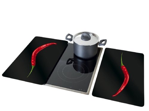 WENKO Abdeckplatte Hot Peperoni 2er Set