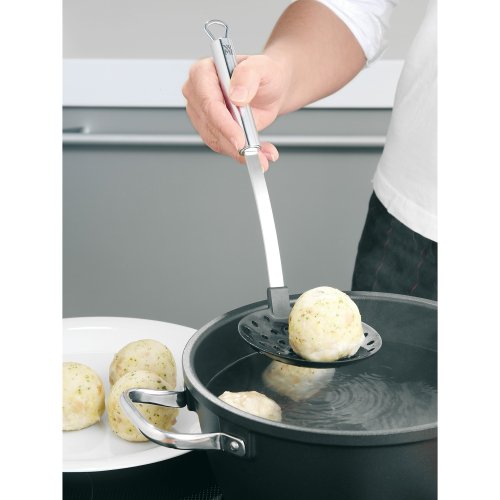 WMF Schaumlöffel 33 cm flach Profi Plus Cromargan Edelstahl Kunststoff teilmattiert - 2