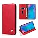 Produktbild WaackGG P30 Pro Hülle Handyhülle Flipcase Kompatible mit Huawei P30 Pro Tasche Handytasche Kunstleder Wallet Schutzhülle Kartenfach Ständer Anti-Fall Hardcover Geschäft Etui Auto-adsorption