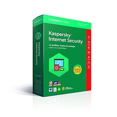 Kaspersky Internet Security 2018 (1 Poste/ 1 An)