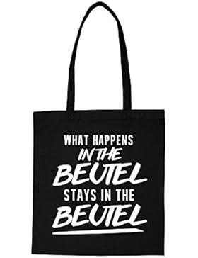 VISUAL STATEMENTS Stoffbeutel; eine Tasche zum Einkaufen – Baumwollbeutel mit verschiedenen Sprüchen – schöne...