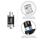 IMECIG® Q5 E Zigarette Starterset 80W Box Mod Set , Vape Starter Kit + Akkuträger + Top Refill Vaporizer + Temperaturmodus, 0.5 ohm Sub Ohm Elektrische Zigarette, mit, Nikotinfrei, Schwarz , (Eine 18650 Batterie im Lieferumfang) -