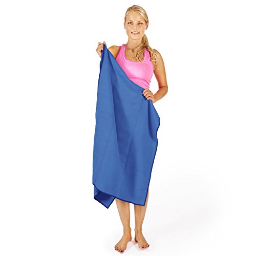Lumaland Premium Mikrofaser Yoga Handtuch mit Antirutsch Noppen 60x180cm für die Yogamatte verschiedene Farben - 5