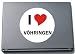 Produktbild Indigos I Love Aufkleber Decal Sticker Laptopaufkleber Laptopskin 210 mm mit Stadtname VOEHRINGEN