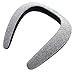 Produktbild Stereo Wireless Bluetooth Wearable Speaker Ring Mit Hanging Neck Excellent Protection Bluetooth 4.1 Für Travel Sports,Gray