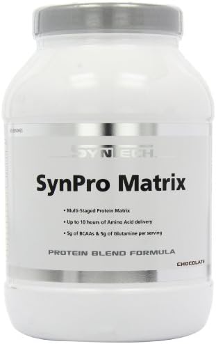 Syntech Nutrition 900g Synpro Matrix Chocolate Time Release Protein Shake Powder