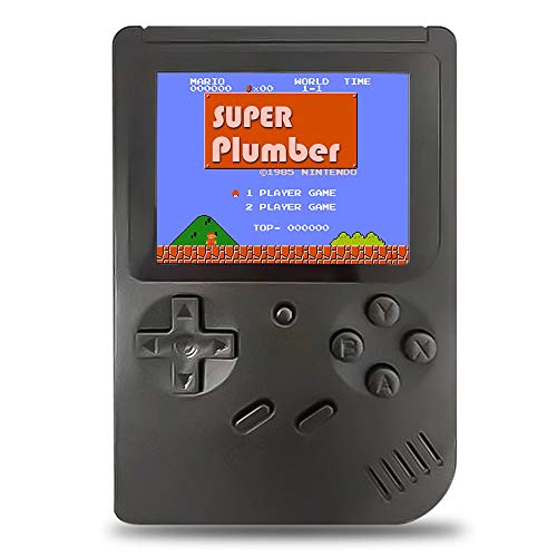 Preisvergleich Produktbild Gulin Tragbare Spiele-Handspielkonsole, mit Built in 500 Games, Klassischer Spielenspieler, Bestes Geburtstagsgeschenk für Kinder