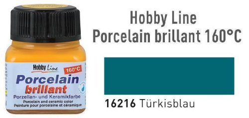 Hobby Line Porzellanmalfarbe, 20ml, Türkisblau