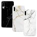 Produktbild Vogu'SaNa Kompatible für Handyhülle Samsung Galaxy A70 Hülle Silikon Matt Marmor Muster Case Cover Marble Tasche Dünn Schutzhülle Handytasche Skin Softcase Schale Bumper TPU Handycover*3 Etui Fall-1