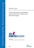 Image de Erklärungsmodell ausgewählter Lean-Prinzipien für industrielle Dienstleistungen (Schriftenreihe R