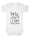 Party My Crib 2am Bring A Bottle Baby Boy Girl Unisex Short Sleeve Bodysuit (White, 3-6m)
