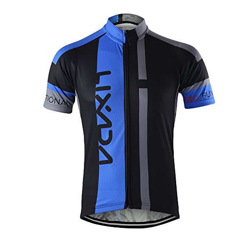 Lixada Männer Atmungsaktiv Kurzarmtrikot MTB Fahrrad Bekleidung - 5