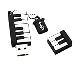 32 GB Speicher CAOLATOR USB Stick Karikatur Silizium Mini Keyboard Klavier als USB Speicherstick Flash Drive 32G