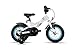 Produktbild S'COOL Kinder Xxlite Steel Kinderfahrrad, White/Blue, 12 Zoll