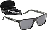 Protección 100% U V Cressi Rio Sunglasses Gafas de Sol, Unisex Adultos, Negro/Gris Oscuro, Talla única