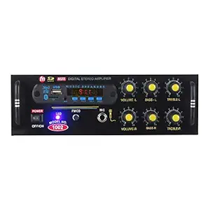 Gadget Deals 4 Home 5500W PMPO DJ Amplifier with Bluetooth, FM and USB Player