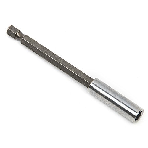 Fortag 3 tlg 1/4″ Sechskanntschaft Magnetische Magnetischer Satz Screwdriver Bithalter Quick Change Verlängerung Halter für Elektrowerkzeuge 75/100/150mm - 4