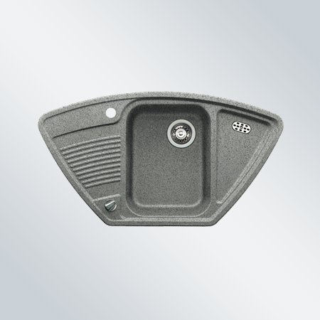 Blanco Spüle VIVA 9 E PDur2 alumetallic