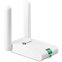 TP-Link TL-WN822N 300Mbps High Gain Wireless N USB Adapter, Stronger Coverage with External Antenna, Boost Wi-Fi Coverage and