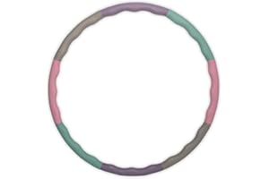 Elli Hoop® L - DAS ORIGINAL - Hula Hoop Reifen, Gymnastikreifen zum Abnehmen, Fitness für Fortgeschrittene [2,2 kg]