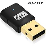 600Mbps USB Wifi Adapter Dual Band Dongle Wireless Network Adapter,2.4/5.8GHz Network Card for PC/Desktop/Laptop/Tablet,Backward Compatible With 802.11 a/ac/b/g/n,Supports Windows XP/7/8/8.1/10,Linux,Android (32/64bits)