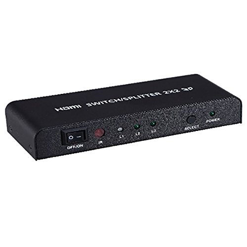 2×2 HDMI Switch Yatek YK-0202, unterstützt 3D, wählen, zu verstärken und das Signal HDMI multiplizieren - 6