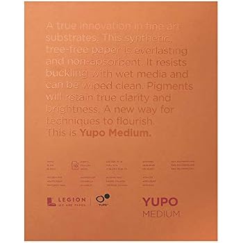 Set de papier A4 yupo blanc 10f 300g - Vaessen Creative
