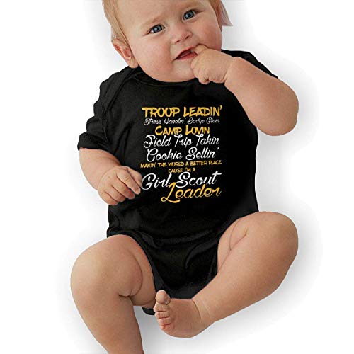 FAFANIQ Love Scouting Girl Scout Leader Gift Unisex Baby Short Sleeve Bodysuit